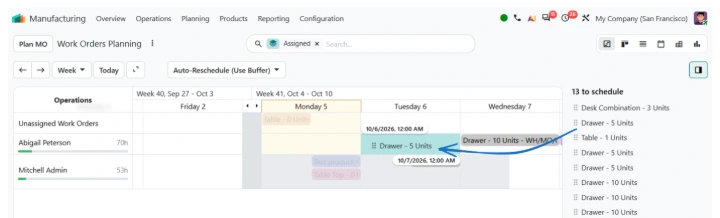 planning in odoo 20